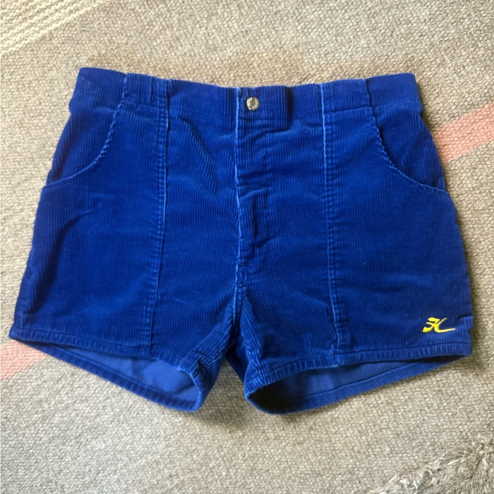 Hobie Blue Corduroy vintage shorts